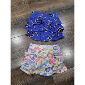 Spotted Zebra Disney Princesses Jasmin Girls XS Skirts with‎ under pants #